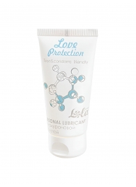Увлажняющий лубрикант на водной основе Love Protection - 50 мл. - Lola Games - купить с доставкой в Благовещенске