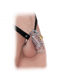 Кольцо верности Extreme Chastity Belt с фиксацией головки - Pipedream - купить с доставкой в Благовещенске