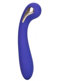 Фиолетовый вибромассажер с электростимуляцией Intimate Estim Petite G Wand - 19 см. - California Exotic Novelties - купить с доставкой в Благовещенске