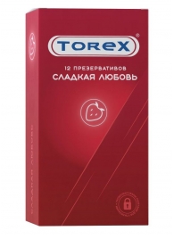 Презервативы Torex  Сладкая любовь  с ароматом клубники - 12 шт. - Torex - купить с доставкой в Благовещенске