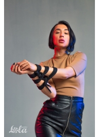 Черная веревка Do Not Disturb - 5 м. - Lola Games - купить с доставкой в Благовещенске