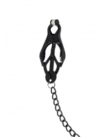 Зажимы на соски Darkside с цепочкой - Lola Games - купить с доставкой в Благовещенске