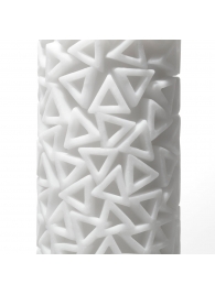 Белый 3D мастурбатор PILE - Tenga - в Благовещенске купить с доставкой