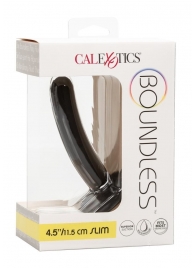 Черный анальный стимулятор Boundless 4.5” Slim Probe - 11,5 см. - California Exotic Novelties - купить с доставкой в Благовещенске