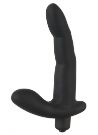 Черный вибромассажер простаты Naughty Finger Prostate Vibe - 13,8 см. - Orion - в Благовещенске купить с доставкой