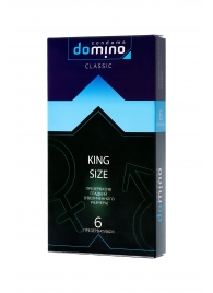 Презервативы увеличенного размера DOMINO Classic King size - 6 шт. - Domino - купить с доставкой в Благовещенске