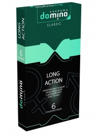 Презервативы с пролонгирующим эффектом DOMINO Classic Long action - 6 шт. - Domino - купить с доставкой в Благовещенске