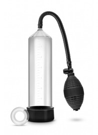 Прозрачная вакуумная помпа VX101 Male Enhancement Pump - Blush Novelties - в Благовещенске купить с доставкой