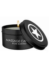 Массажная свеча с ароматом розы Massage Candle - Shots Media BV - купить с доставкой в Благовещенске