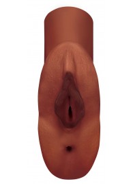 Коричневый мастурбатор Perfect Pussy Double Stroker - Pipedream - в Благовещенске купить с доставкой