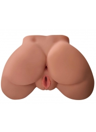 Кофейный мастурбатор-полуторс Perfect Ass Masturbator - Pipedream - в Благовещенске купить с доставкой