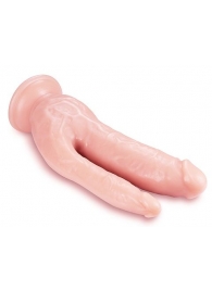 Телесный фаллоимитатор 8 Inch DP Cock - 20,32 см. - Blush Novelties