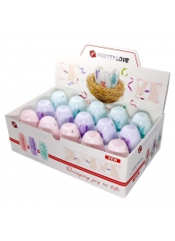 Набор из 15 мини-мастурбаторов Fantastic Egg Hard Boiled - Baile - в Благовещенске купить с доставкой