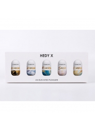 Набор из 5 мастурбаторов Hedy X5 Mixed - Svakom - в Благовещенске купить с доставкой