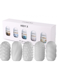 Набор из 5 мастурбаторов Hedy X5 Mixed - Svakom - в Благовещенске купить с доставкой