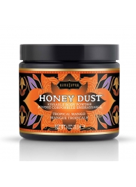 Пудра для тела Honey Dust Body Powder с ароматом манго - 170 гр. - Kama Sutra - купить с доставкой в Благовещенске