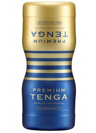 Мастурбатор TENGA Premium Dual Sensation Cup - Tenga - в Благовещенске купить с доставкой