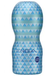 Мастурбатор с охлаждающей смазкой TENGA Original Vacuum Cup Extra Cool - Tenga - в Благовещенске купить с доставкой