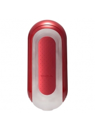 Красный мастурбатор Flip Zero Red   Warmer с подогревом - Tenga - в Благовещенске купить с доставкой