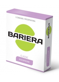 Классические презервативы Bariera Classic - 3 шт. - Bariera - купить с доставкой в Благовещенске