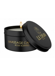 Массажная свеча с ароматом розы Massage Candle Rose Scented - 100 гр. - Shots Media BV - купить с доставкой в Благовещенске