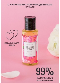 Массажное масло Pleasure Lab Delicate с ароматом пиона и пачули - 50 мл. - Pleasure Lab - купить с доставкой в Благовещенске