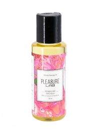 Массажное масло Pleasure Lab Delicate с ароматом пиона и пачули - 50 мл. - Pleasure Lab - купить с доставкой в Благовещенске