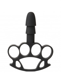 Кастет с штырьком для насадок Vac-U-Lock Knuckle Up - Doc Johnson - купить с доставкой в Благовещенске