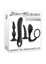 Набор стимуляторов простаты Intro To Prostate Kit - Zero Tolerance - в Благовещенске купить с доставкой