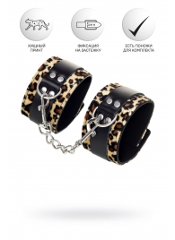 Наручники Anonymo с анималистическим принтом - ToyFa - купить с доставкой в Благовещенске