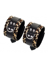 Наручники Anonymo с анималистическим принтом - ToyFa - купить с доставкой в Благовещенске