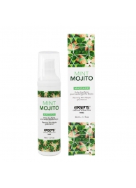 Разогревающее массажное масло с ароматом мохито Gourmet Mint Mojito - 50 мл. - Exsens - купить с доставкой в Благовещенске