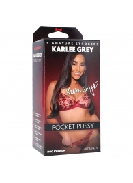 Мастурбатор-вагина Karlee Grey ULTRASKYN Pocket Pussy - Doc Johnson - в Благовещенске купить с доставкой