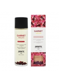 Органическое массажное масло GARNET ARGAN - 100 мл. - Exsens - купить с доставкой в Благовещенске