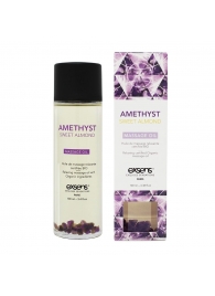 Органическое массажное масло AMETHYST SWEET ALMOND - 100 мл. - Exsens - купить с доставкой в Благовещенске