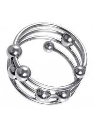 Большое металлическое кольцо под головку пениса - ToyFa - купить с доставкой в Благовещенске