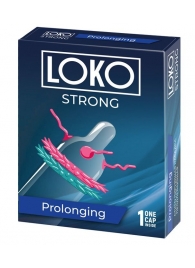 Стимулирующая насадка на пенис LOKO STRONG с продлевающим эффектом - Sitabella - в Благовещенске купить с доставкой