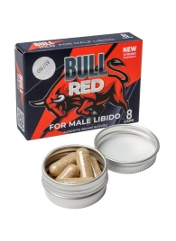 Пищевой концентрат для мужчин BULL RED - 8 капсул - Sitabella - купить с доставкой в Благовещенске