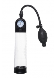 Прозрачная механическая помпа Roald с манометром - Sexus - в Благовещенске купить с доставкой