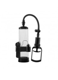 Прозрачная вакуумная помпа с вибрацией Vibrating Penis Pump - Dream Toys - в Благовещенске купить с доставкой