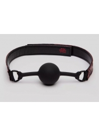 Кляп-шар на двусторонних ремешках Reversible Silicone Ball Gag - Fifty Shades of Grey - купить с доставкой в Благовещенске