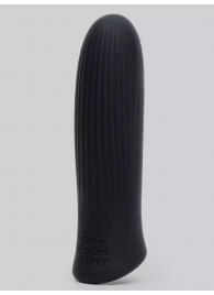 Черная вибропуля Sensation Rechargeable Bullet Vibrator - Fifty Shades of Grey