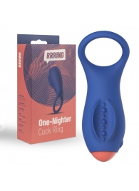 Синее эрекционное кольцо RRRING One Nighter Cock Ring - FeelzToys - в Благовещенске купить с доставкой