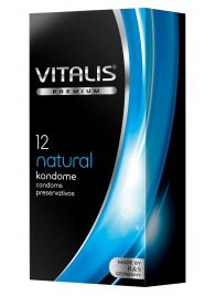 Классические презервативы VITALIS PREMIUM natural - 12 шт. - Vitalis - купить с доставкой в Благовещенске