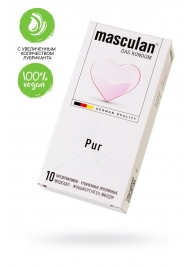 Супертонкие презервативы Masculan Pur - 10 шт. - Masculan - купить с доставкой в Благовещенске