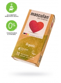 Экологически чистые презервативы Masculan Organic - 10 шт. - Masculan - купить с доставкой в Благовещенске