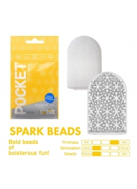 Карманный мастурбатор Spark Beads - Tenga - в Благовещенске купить с доставкой