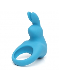 Голубое эрекционное виброкольцо Happy Rabbit Rechargeable Rabbit Cock Ring - Happy Rabbit - в Благовещенске купить с доставкой