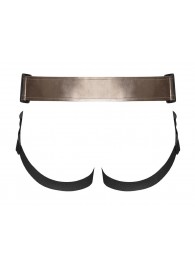 Бронзовый пояс для насадок Curious Harness - Strap-on-me - купить с доставкой в Благовещенске