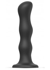 Черная насадка Strap-On-Me Dildo Geisha Balls size XL - Strap-on-me - купить с доставкой в Благовещенске